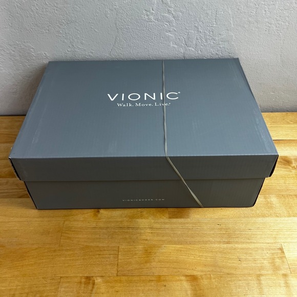 Vionic Ankle Boots Shyanne Suede Toffee Brown Side Zip Block Heel Size 10 - Picture 11 of 12